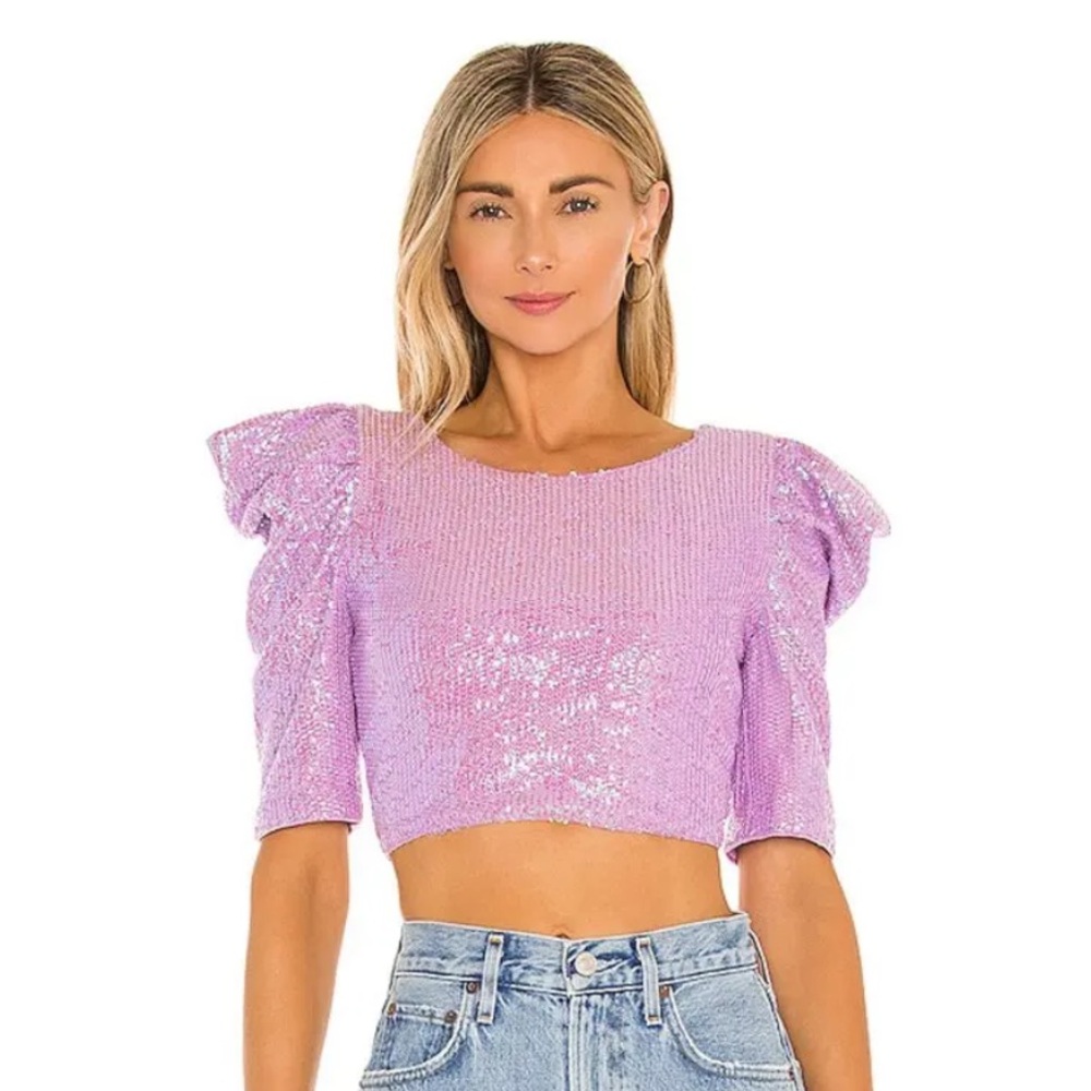 Free People Miami Moon Top in Blooming Garden